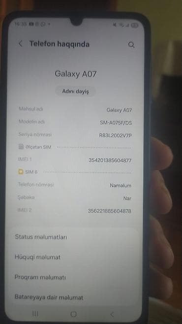 iphon 12 mini: Samsung Galaxy A04s, 128 GB, rəng - Qara, İki sim kartlı — 6