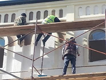 amk fasad: Fasad işləri – dekorativ suvaq və poliuretan/penoplast profilərin — 8