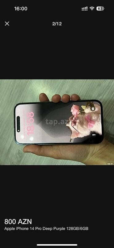 iphone 6 es: IPhone 14 Pro, 128 GB, Deep Purple — 4