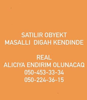 2 комнатные квартиры в говсанах: SATILIR OBYEKT Yerlesir 4 sayli mektebin yaninda Yolun qiraqinda — 1