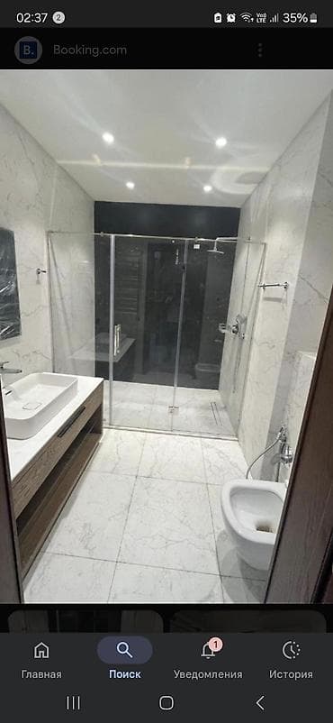 kiraye otel: Dənizkənarı kompleksdə studiya tipli apart otel otağı Təsvir: - — 3