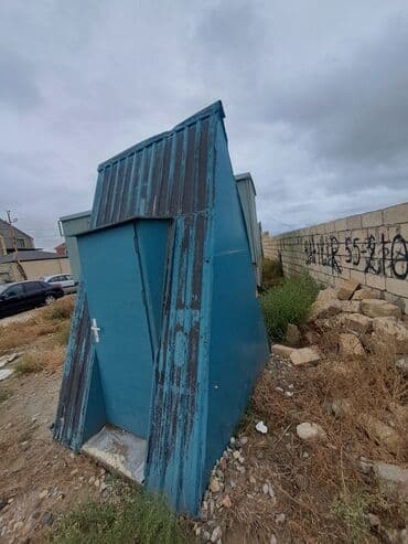 konteyner evler qiymeti: Metaldan hazırlanmış kiçik “A-Frame” tipli köşk/buda. Sahə və tikinti — 5