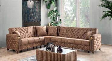 divan dəstləri: Künc divan, Yeni, Açılan, Bazalı, Nabuk, Ödənişli çatdırılma — 1