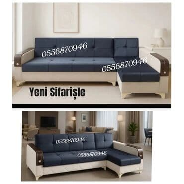 metbex ucun divan: Künc divan, Qonaq otağı üçün, Parça, Bazalı, Açılan, Kitab — 6