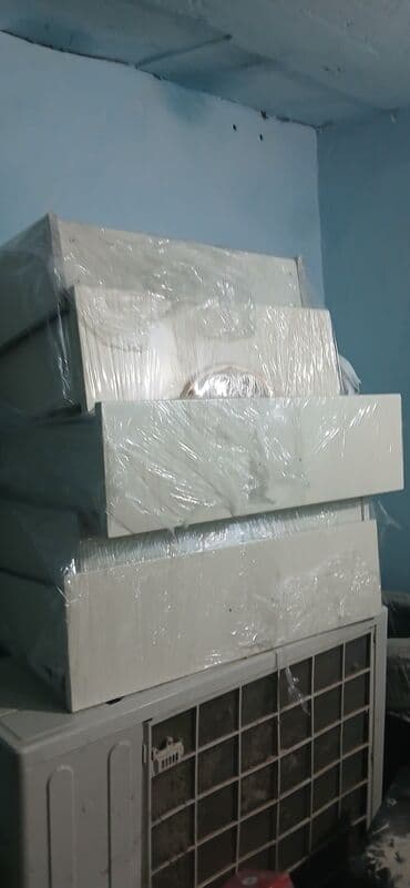 прихожая мебель: Məhsul: Ağ rəngli modul mebel dəsti Təsvir: - Bir-birindən ayrı modul — 2