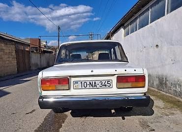 doblo satışı: VAZ 2107, ağ rəng, 4 qapılı sedan. Əsas xüsusiyyətlər: - — 5