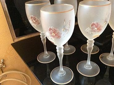 kompot qabı: Qədəhlər, rəng - Ağ — 2