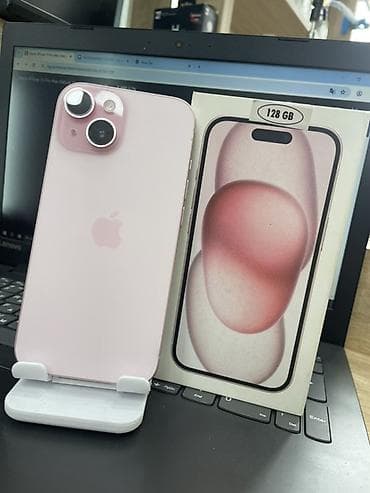 IPhone 15, 128 GB, Çəhrayı, Face ID lalafo.az -da IPhone 15, 128 GB, Çəhrayı, Face ID