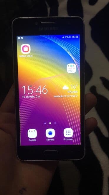 soyuducu islenmis: Samsung J210, 8 GB, rəng - Qara, Sensor — 1