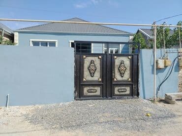 частные дома продажа: Satılır: həyət evi - Dəmir giriş qapısı və bəzəkli darvaza - Hündür — 1