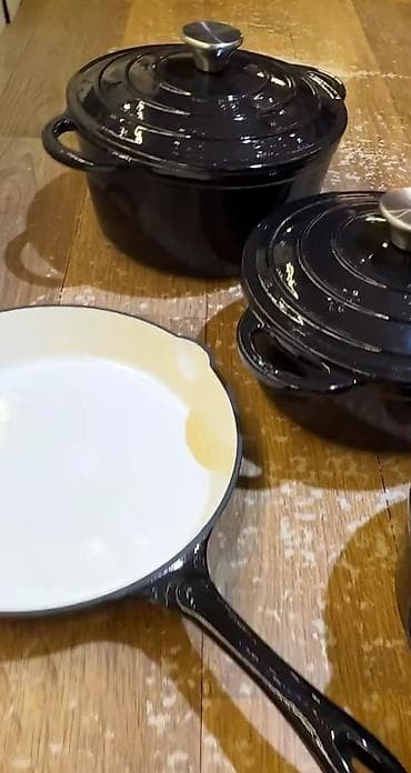 acar desti satilir: Qazan, rəng - Göy, Çuqun — 2