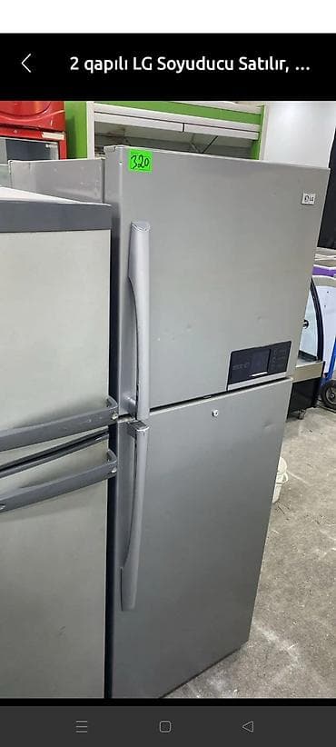 2 qapılı LG Soyuducu Satılır, rəng - Gümüşü