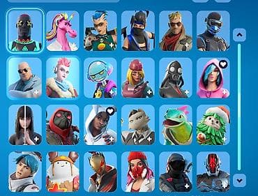 pc 4: 171 skin
182 pickaxe
161 glider
136 dance
9200 Vbucks
old stw — 5