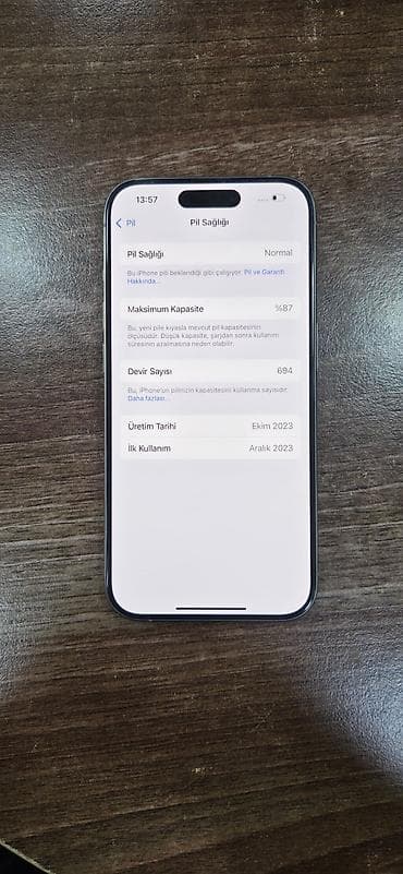 iphone qiymət: IPhone 15 Pro, 128 GB, Gümüşü — 2