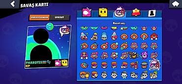 sikke: Brawl Stars oyun hesabı - Ümumi kupa: 55,298 - Üstündə 19,978 — 6