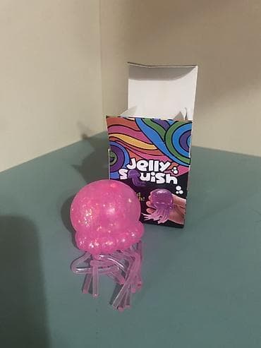 Oyuncaqlar: Jelly Squish – meduza formalı stres oyuncağı - Material: yumşaq — 1