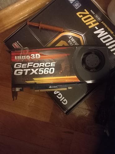 Digər ehtiyat hissələri: Videokart INNO3D GeForce GTX 560, < 4 GB — 1