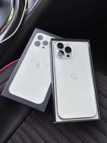 IPhone 13 Pro Max, 128 GB, Matte Silver, Zəmanət, Simsiz şarj, Face ID — 1