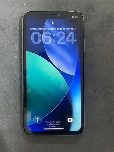 телефон fly б: IPhone 11, 64 ГБ, Alpine Green, Face ID — 1