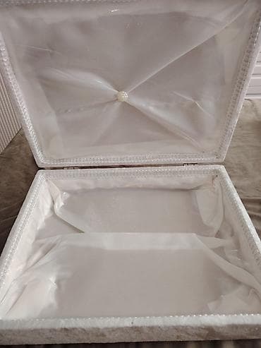 düyü: Hədiyyə qutusu, Yeni, rəng - Ağ — 2