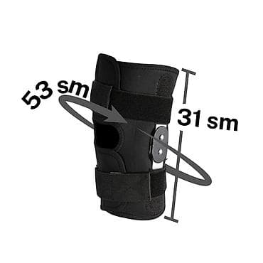 Bandajlar, korsetlər, korrektorlar: Dəmir bükümlü dizlik, dizlik, diz üçün dəstək 🪪 şəxsi̇yyət vəsi̇qəsi̇ — 2