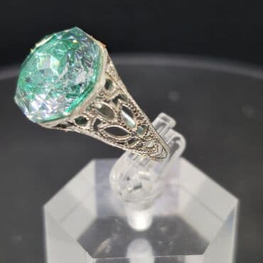 firuzə qaşlı uzuklər: Кольцо, Серебро — 2