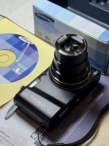 disqler: Samsung WB700 18x Optikal zoom 14.2 Megapixels Qutuda, sənədli — 1