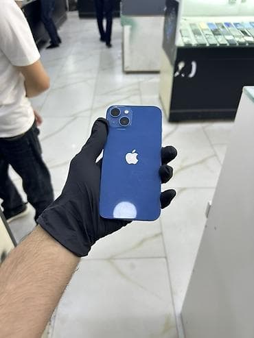 2 ci əl telefonlar: IPhone 13, 256 GB, Mavi, Face ID — 1