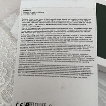 mi qulaqlıq: IPhone 13, 256 GB, Yaşıl, Face ID — 3