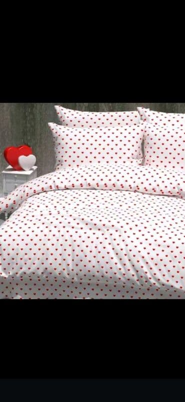 qara ürək şəkilləri: Məhsul: Yataq dəsti Təsvir: - Dəst müxtəlif dizaynlarda təqdim — 5