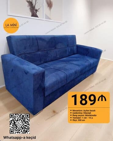 alfemo mebel baku: Divan, Yeni, Açılan, Bazalı, Vеlur parça, Ödənişli çatdırılma — 1