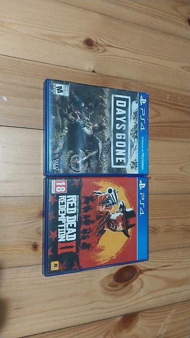 pleys: Ps4 slim 1TB Heç bir problemi yoxdur. Üzərində 2 ədəd orginal oyunlar — 3