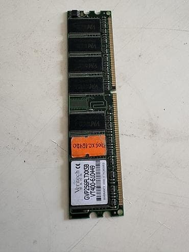dell komputer: Veritech GVP256I-TX5B yaddaş modulu - Növ: SDRAM DIMM - Tutum: 256 MB — 1