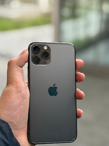 IPhone 11 Pro, 64 GB, Space Gray, Simsiz şarj, Face ID lalafo.az -da IPhone 11 Pro, 64 GB, Space Gray, Simsiz şarj, Face ID