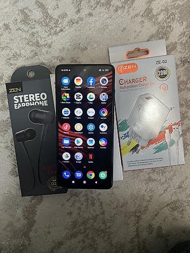 poko telefon: Poco X3 NFC, 128 GB, rəng - Mavi, Sensor — 2