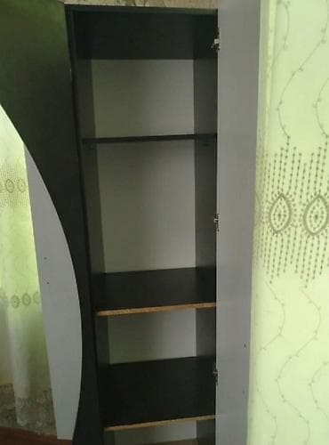 skaf: 4 qapılı, Güzgülü, Rəngli, Digər material, Açılan, Düz dolab — 4