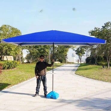 kafe ucun zontikler: Zontik satisi teze mallar 🔺2X2 metr 65 man 🔺2.5x2.5 metr 80 man 🔺3x3 — 1
