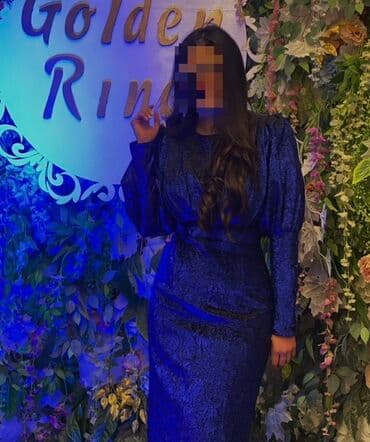 mercedes alt: Zərif ziyafət donları – 2 model - Model 1: Tünd mavi rəngdə — 2