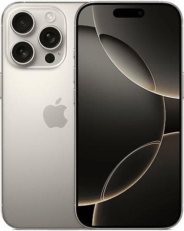IPhone 16 Pro, Natural Titanium, Face ID lalafo.az -da IPhone 16 Pro, Natural Titanium, Face ID