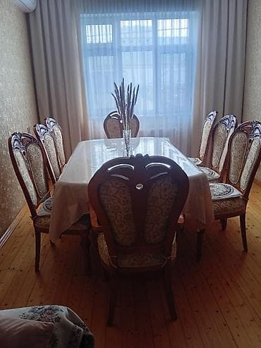 Для гостиной, Нераскладной, Прямоугольный стол, 8 стульев — 2