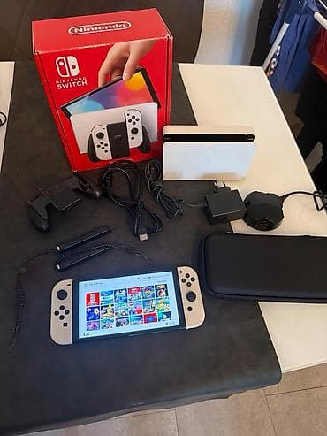 ps oyunlar: Nintendo switch oled. Mukemmel veziyyetde ciziqsizdir. Az istifade — 1