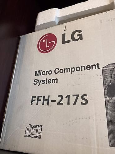 cd player: LG FFH-217S mikro komponent sistemi Xüsusiyyətlər: - 3 hissəli stereo — 2