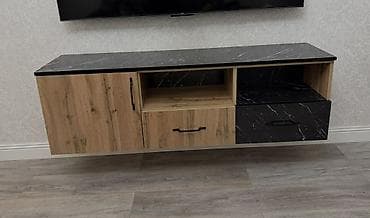 asilqan 35 azn: İşlənmiş, Düz TV altlığı, Polkalı, Laminat — 2