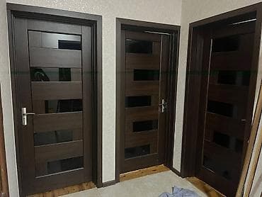3 qapi müasir dizaynlı otaq qapıları - Material: ağac əsaslı