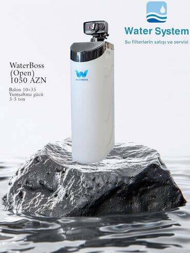 məişət texnikası: WaterBoss su filtrləri məişət istifadəsi üçün nəzərdə tutulmuşdur. Bu — 2