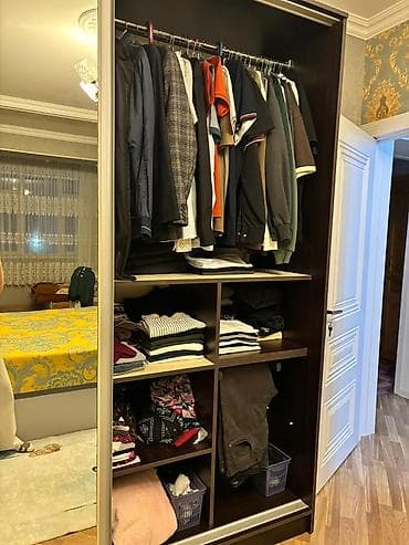 seyf dolab: Ikiqapılı sürgülü şkaf – güzgülü . eni 2metr, dərinliyi 60sm — 5