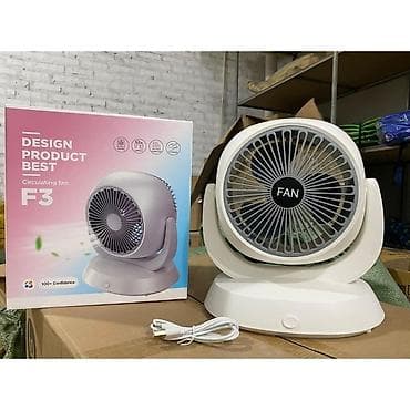 ventil: Stolüstü hava dövriyyəli mini ventilyator – F3 - Kompakt və müasir — 2