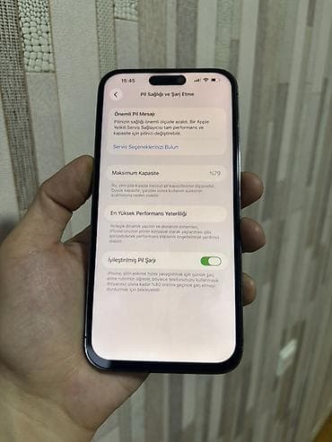 14 pro max: IPhone 14 Pro Max, 256 GB, Deep Purple, Barmaq izi, Simsiz şarj, Sənədlərlə — 1