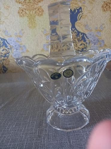sufre: Crystalite Bohemia kristal səbət 2 ədəd var bundan - Brend — 2