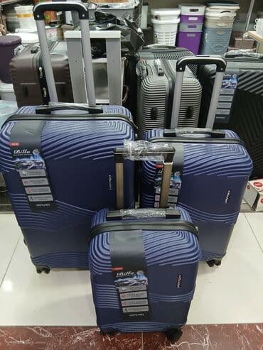 1 hefteye kökelmek: Sərnişin çamadanları – müxtəlif ölçü və rənglərdə Məhsul — 6